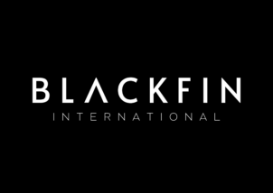 Blackfin International logo on black background, representing the company's investigations and risk management services